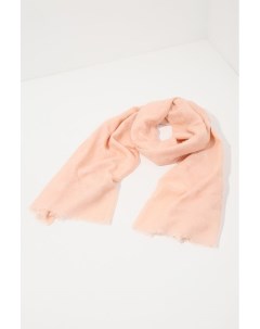 Персиковый шарф из смеси шерсти и шелка A + more