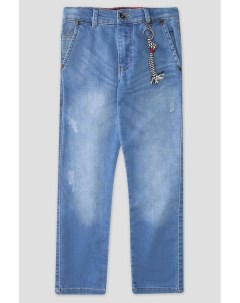 Рваные джинсы с потертостями Ido