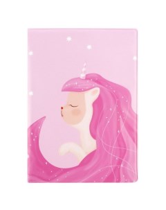 Обложка для паспорта Розовая кошечка Kawaii factory