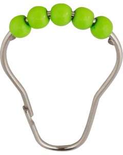 Крючок для шторы с зелёными шариками 49565 Ridder