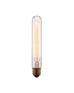 Лампа накаливания E27 40W цилиндр прозрачный Loft it