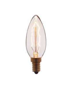 Лампа накаливания E14 60W свеча прозрачная 3560 Loft it