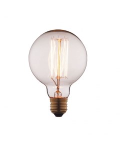 Лампа накаливания E27 60W шар прозрачный Loft it