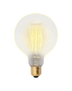 Лампа накаливания UL 00000480 E27 60W шар золотистый Uniel