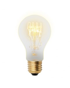 Лампа накаливания UL 00000476 E27 60W груша золотистая Uniel