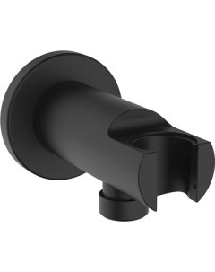 Шланговое подключение Built in Shower Accessories с держателем черное Iddis