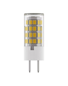 Лампа светодиодная G4 6W 3000K кукуруза прозрачная Lightstar