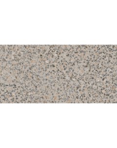 Плитка Terrazzo X 60x120 темно серая лаппатированная Vitra