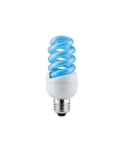 Лампа энергосберегающая Е27 15W синяя 88090 Paulmann