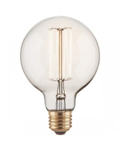 Лампа накаливания диммируемая E27 60W шар прозрачный Elektrostandard
