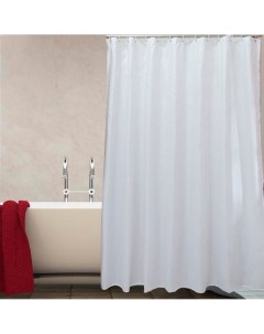 Штора для ванной Shine White 180х200 Carnation home fashions