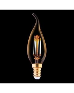 Лампа светодиодная филаментная E14 4W 2200K прозрачная 9793 Nowodvorski