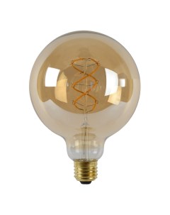 Лампа светодиодная диммируемая E27 5W 2200K янтарная Lucide