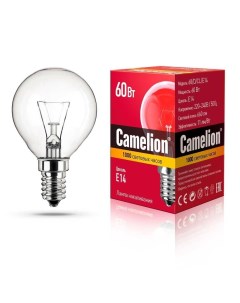 Лампа накаливания E14 60W 8972 Camelion