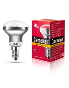 Лампа накаливания E14 30W 8976 Camelion