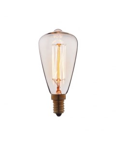 Лампа накаливания E14 60W колба прозрачная Loft it
