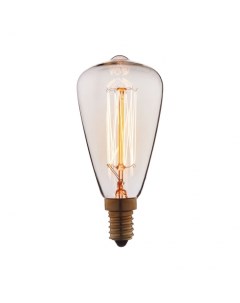 Лампа накаливания E14 40W колба прозрачная Loft it