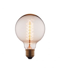 Лампа накаливания E27 40W шар прозрачный Loft it