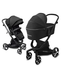 Коляска детская 2 в 1 TUTUM черный AB22 10TUTUM 09 Amarobaby