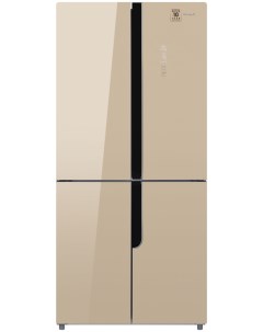 Многокамерный холодильник WCD 470 BEG NoFrost Inverter Weissgauff
