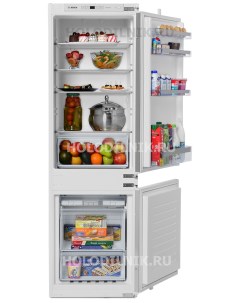 Встраиваемый холодильник с нижней морозильной камерой Serie 4 KIN86VS20R Bosch