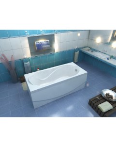 Акриловая ванна Ямайка 180х80 на каркасе Bas