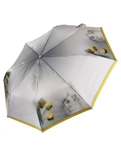 Зонт женский UFLS0008 7 серый Fabretti