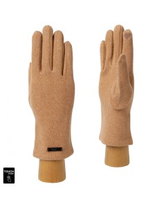 Перчатки женские TM16 3 бежевые размер 7 Fabretti