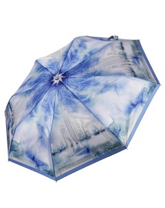 Зонт женский UFLS0042 8 синий белый Fabretti