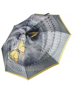 Зонт женский UFLS0040 7 желтый серый Fabretti