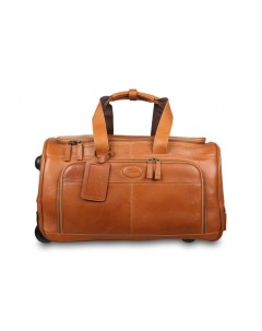 Дорожная сумка 8146 Tan оранжевая Ashwood leather