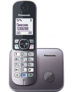 Радиотелефон Panasonic KX TG6811 Серый