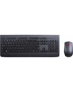 Клавиатура и мышь Lenovo Combo Professional 4X30H56821 Черная