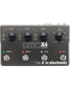 Педаль эффектов TC Electronic Ditto X4 Looper Tc electronic