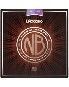 Струны для акустической гитары D Addario NB1152 D`addario