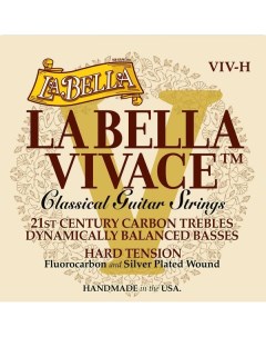 Струны для классической гитары La Bella Vivace VIV H La bella