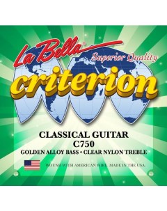 Струны для классической гитары La Bella Criterion C750 La bella