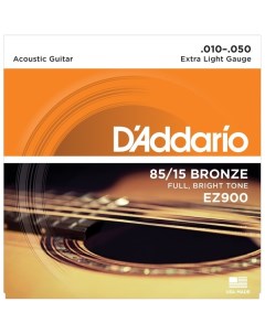 Струны для акустической гитары D Addario EZ900 D`addario