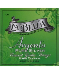 Струны для классической гитары La Bella Argento Pure Silver AH La bella