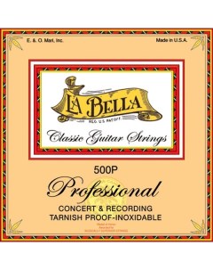 Струны для классической гитары La Bella 500P La bella