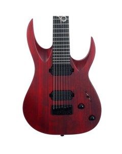 Электрогитара Solar Guitars A2 7TBR SK Trans Blood Red Matte Solar guitars