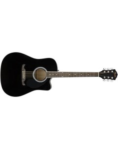 Электроакустическая гитара Fender FA 125CE WN Black уценённый товар
