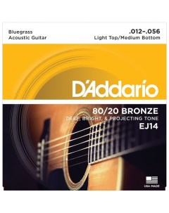 Струны для акустической гитары D Addario EJ14 D`addario