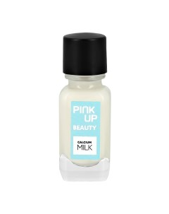 Средство для защиты и укрепления ногтей BEAUTY calcium milk восстанавливающее с молочными протеинами Pink up