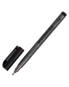 Ручка капиллярная для черчения ЗХК Сонет линер 0 8 мм цвет чёрный Невская палитра