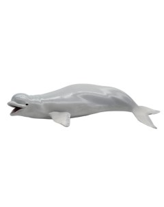 Фигурка Белуха белый кит хвост изогнут Детское время
