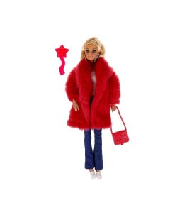 Кукла София с акссесуарами зимняя одежда 29 см Карапуз