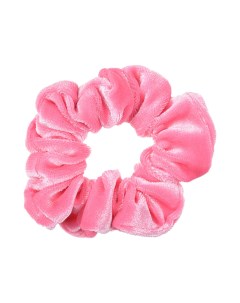 Бархатная резинка для волос розовый детская Rena chris