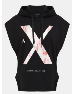 Худи с коротким рукавом Armani exchange