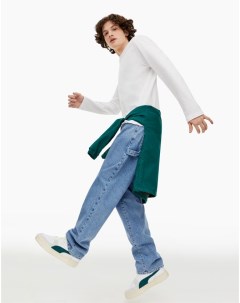 Свободные джинсы Loose Carpenter c хлястиком Gloria jeans